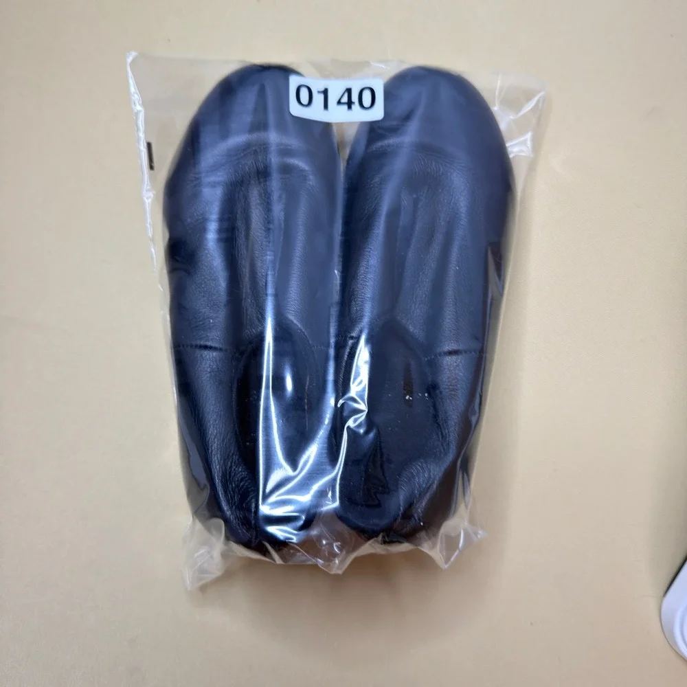 Bloch Tap-Flex S0389 Black Leather Slip-On Tap Shoes Size 13.5 Kids - Picture 8 of 8